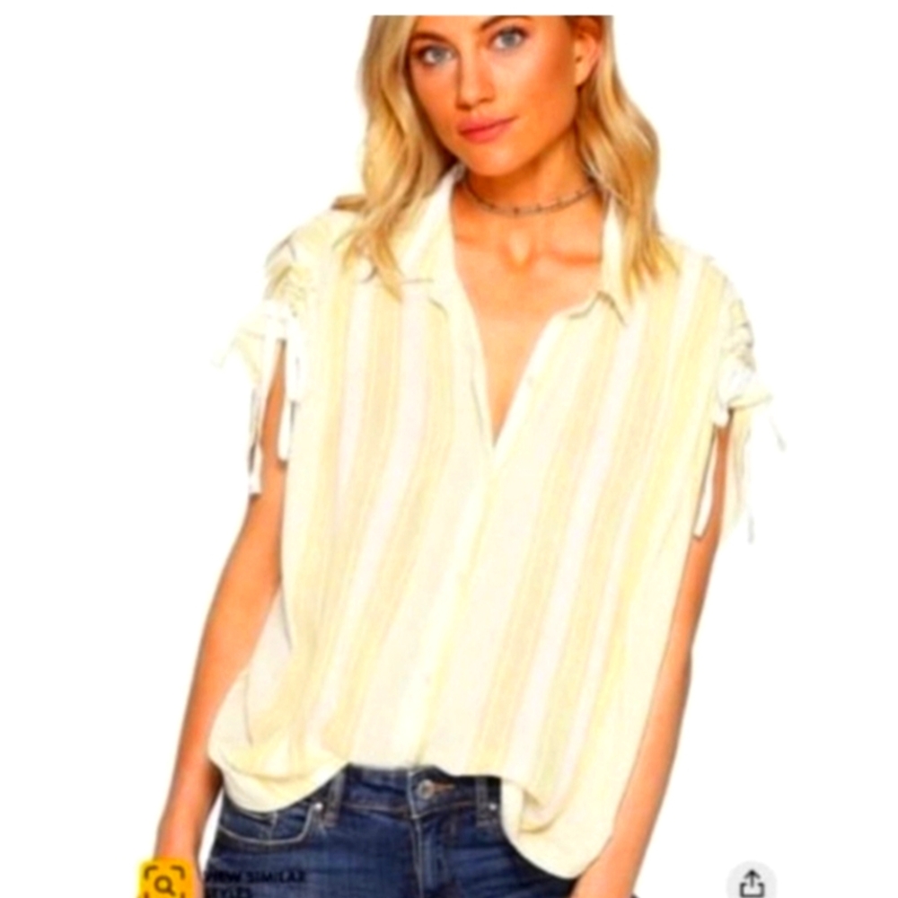 Free People Cropped Sleeveless Top